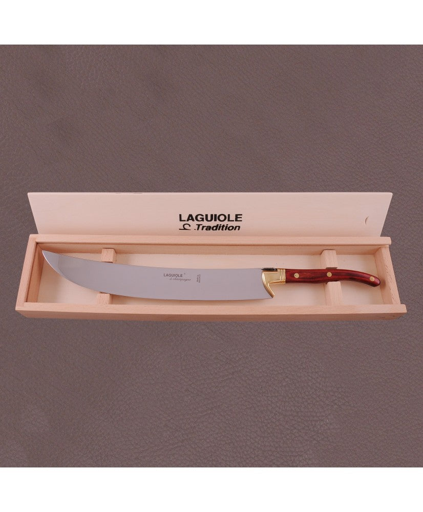 Sabre à Champagne Laguiole stamina rouge