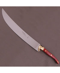 Laguiole Champagne Sabre red stamina
