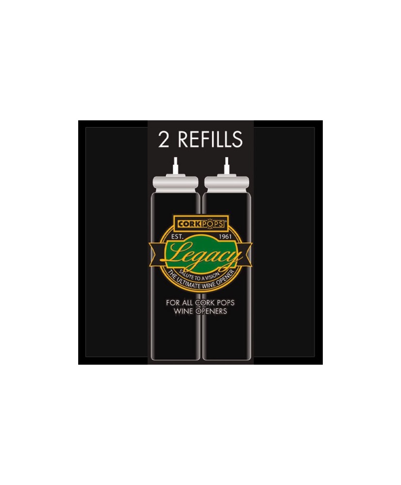 Corkpops | Ens. de 2 Cartouches pour Ouvre-Bouteille