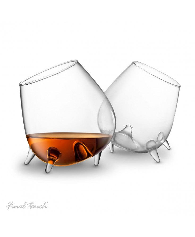 Ens. 2 Verres à Cognac