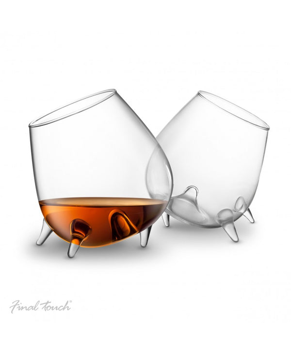 Ens. 2 Verres à Cognac
