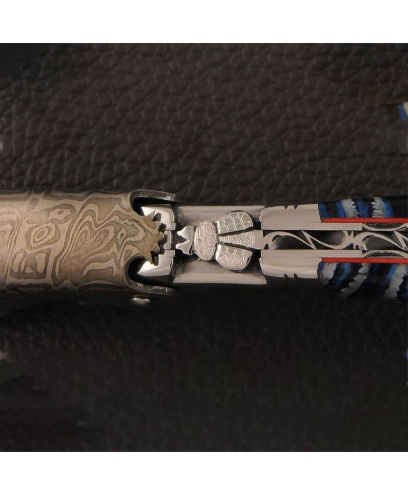 Sommelier Laguiole Magnum Molaire de Mammouth Fossile Bleue - CS