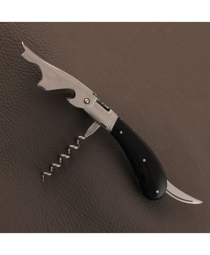 Sommelier Laguiole Magnum Pointe de Corne Noir