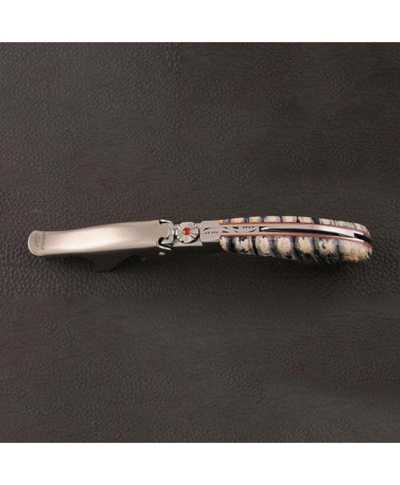 Sommelier Laguiole Magnum Molaire de Mammouth Fossile - CS