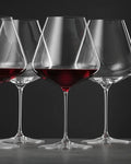 Set of 4 Burgundy Spiegelau Glasses | Definition Series