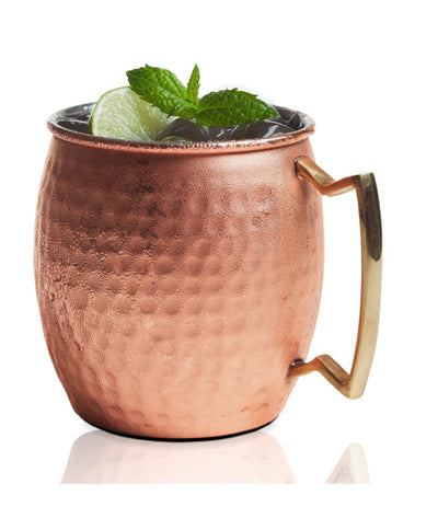 Numbered copper Moscow Mule