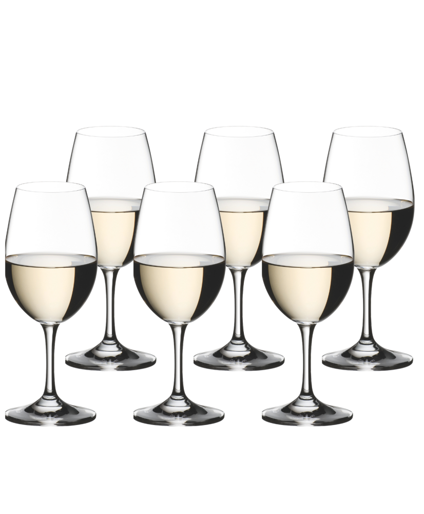 Ens. de 6 Verres Riedel Ouverture Vin Blanc