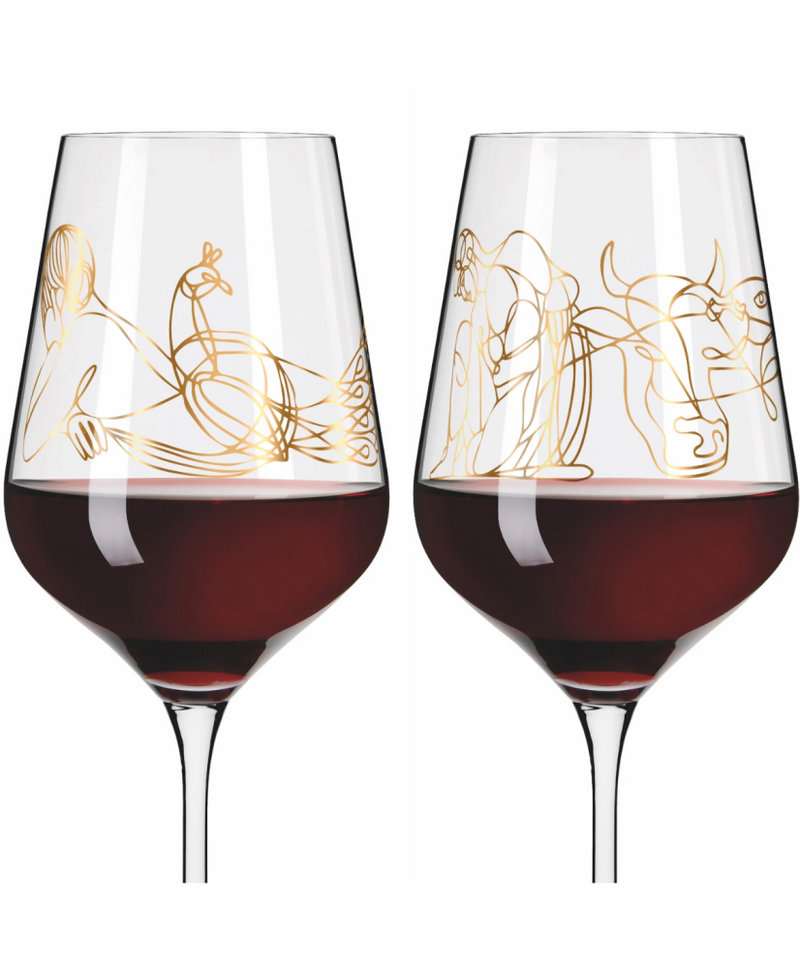 Ens. de Verres à Vin Rouge Red Ritzenhoff 3401001