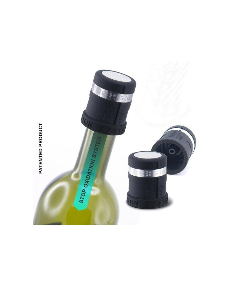 Bouchon à Vin AntiOxidant en Silicone (Lot de 6)