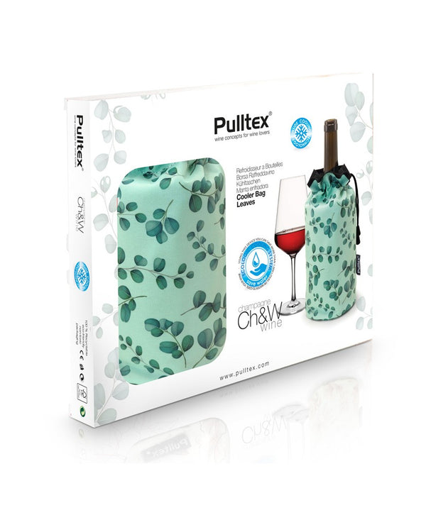Wine & Champagne Cooler Bag "Green Leaves"